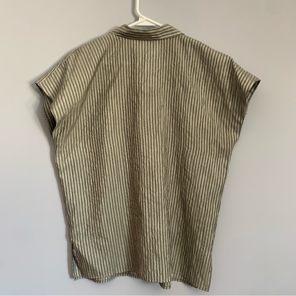 Vintage Xanadu Button Front Blouse Boxy Cut Size 11/12 - Picture 3 of 6